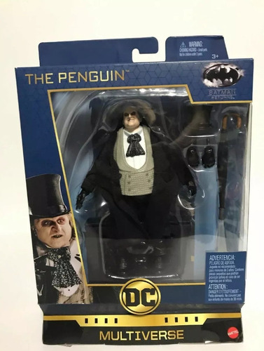 Figura Pinguino Test Shot Batman Multiverse Dc Mattel 2018 (Usado)