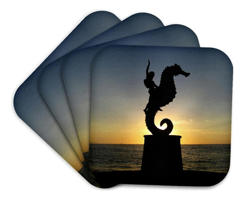Posavasos Krista Funk Puerto Vallarta Caballito Estatua
