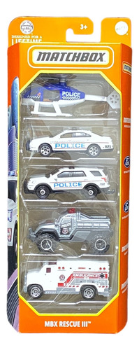 Matchbox Policia Patrulla Seguridad Guardia A Escala 1:64