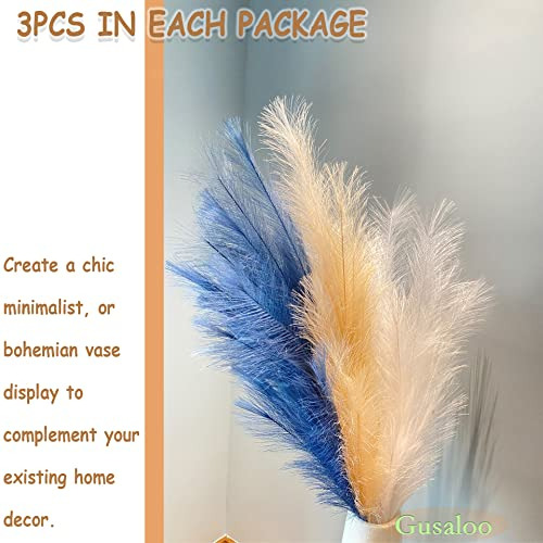Hierba De Pampas Falsa Artificial Grande, 47 /120cm Paquete