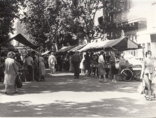 Fotografia Feria Vecinal De Verduras En Montevideo Uruguay 