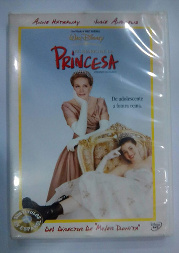 El Diario De La Princesa. Dvd Película Usado. Qqa.