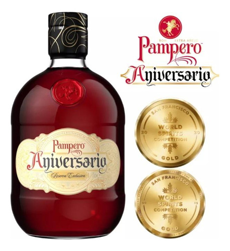 Ron Pampero Aniversario. Exclusivo. Extra Añejo. 700 Ml 