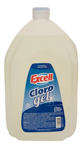 Clorogel Cloro Gel Excell 5000ml 5l Limpiador Desinfectante