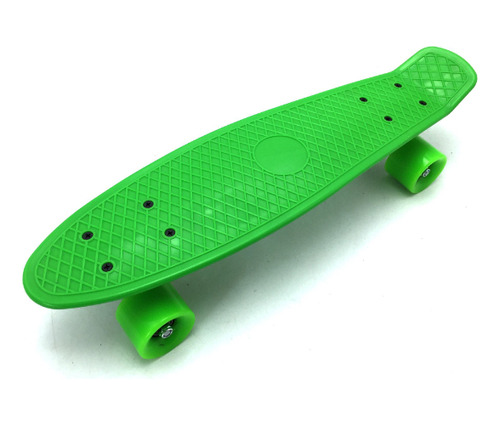 Patineta Mini Longboard Skate De Plastico Para Niños 55 Cm