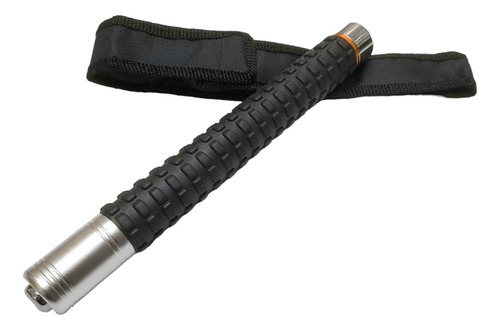 Bastón Táctico Retráctil Defensa Personal Funda 65 Cm