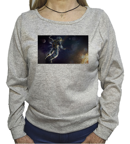 Buzo Lanilla Astronauta Universo Estrellas Planetas N5