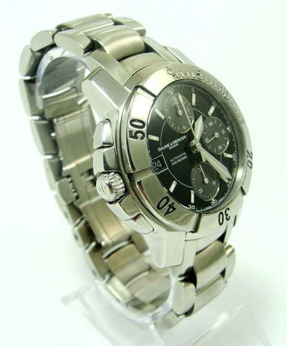 Baume & Mercier Capeland-s Chrono Para Canhotos Raridade !!!