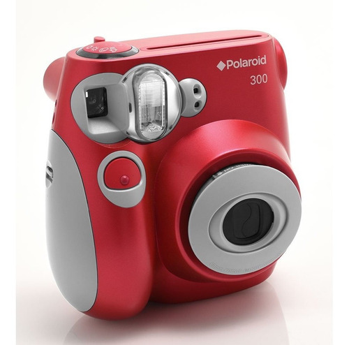Câmera Instantânea Polaroid Vermelha Polpic 300