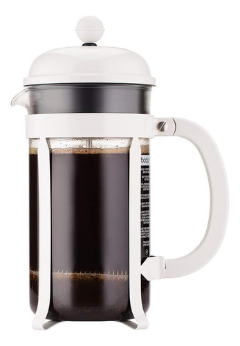 Cafetera Bodum 1928-913 1l, Blanco Y Transparente, Manual