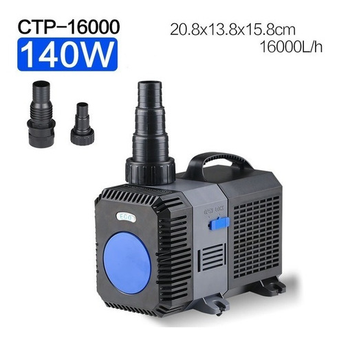 Bomba Submersa / Anfíbia Sunsun Eco Ctp-16000 Econômica 140w