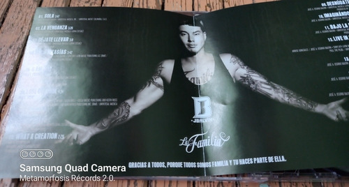 J Balvin La Familia, Cd, Año 2014. (Usado)