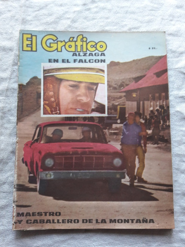 Revista El Grafico N° 2372 Año 1965 Alzaga En El Falcon