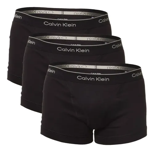 Kit 3 Cuecas Boxer Masculina Trunk Cotton Rib Calvin Klein