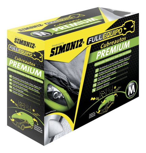 Cubre Auto Pijama Para Automovil Simoniz *talla M* Hatchback