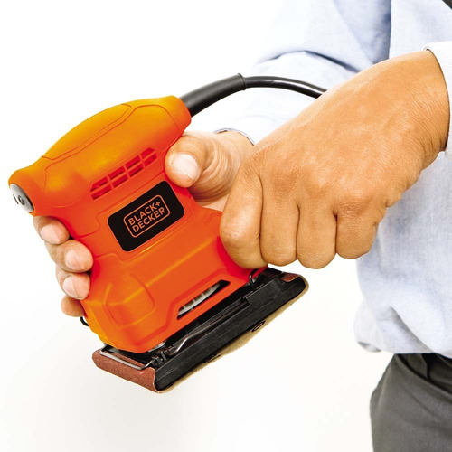 Lixadeira Orbital 1/4 Lixa 200w Black+decker 220v - Bs200