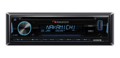Toca Cd Nakamichi Nq921b Bluetooth Usb Aux Cd Dvd Fm