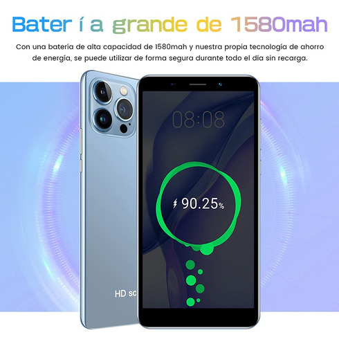 Imagen 8 de 10 de Smartphone Android I13 Pro Max 5.0 Pulgadas Ram2gb Rom8gb 4g