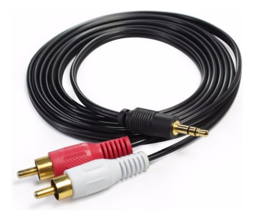 Cable Audio Auxiliar Plug 3.5mm A Rca 1.5 Metros