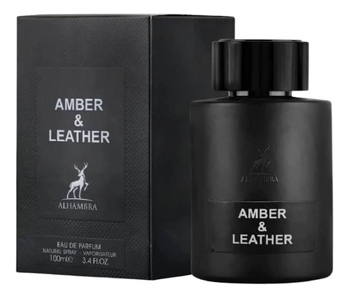 Amber & Leather By Maison Alhambra Edp 100ml  Original 