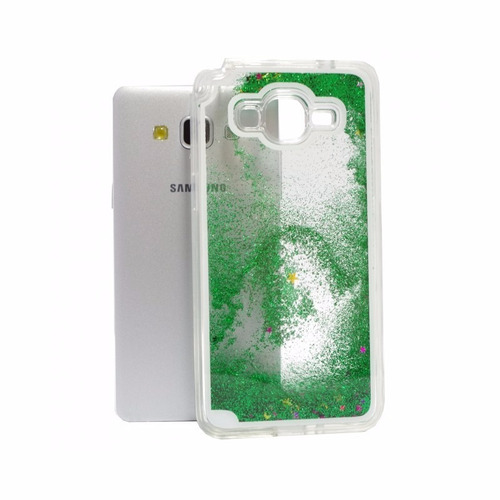 Protector Con Liquido Escarchado Cover Samsung Core Prime