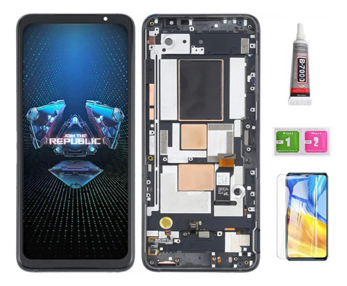 Pantalla Amoled+marco Para Asus Rog Phone 5 Zs673ks