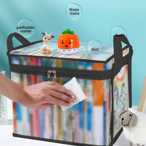 Caja De Almacenamiento De Cómics Plegable Para Libros De Un