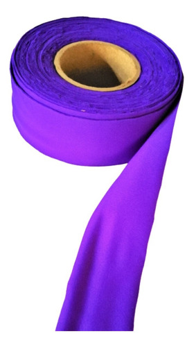 Cinta De Lycra Violeta Collareta Envivar Rollo 9 Mt X 29 Mm