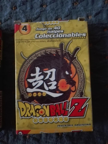 Mazo 40 Cartas Dragon Ball Numero 4