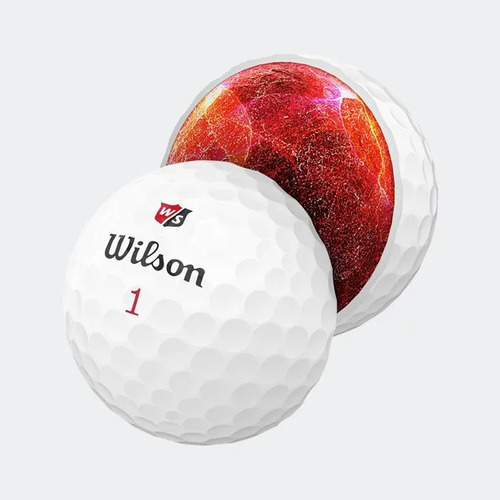 Imagen 4 de 8 de Pelotas Golf Wilson Duo Blanda Mitad Precio X36 Color Blanco