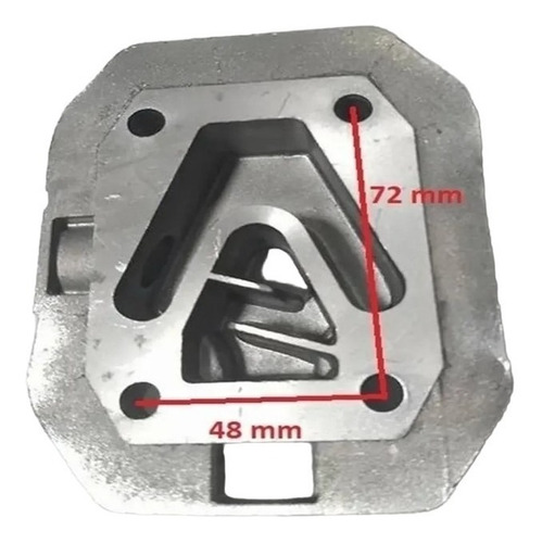 Tapa Cilindro Compresor Niwa 50 Litros Gamma Lusqtoff Gamma