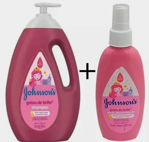 Shampoo Johnson's Gotas De Brillo 