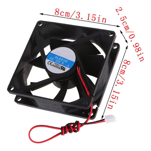 Ventilador Para Disipador De Calor En Led Cob.