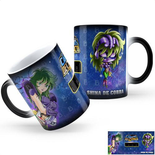 Taza Mágica Caballeros Del Zodiaco At Calidad