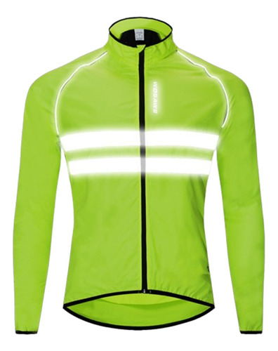 Maillot Ciclista Reflectante Cortavientos Impermeable,hombre