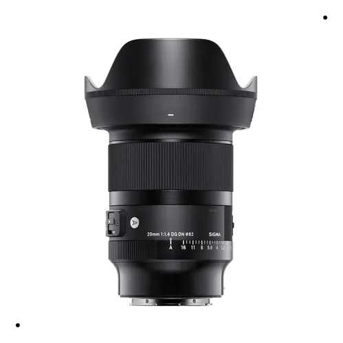 （Ａ）Ｅ２０ｍｍ　Ｆ１．４ＤＧ　ＤＮ Lente Sigma 20mm F1.4 Dg Dn (a) - Sony E | Frete grátis