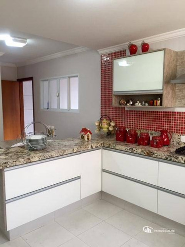 Imagem 14 de 30 de Santo André Vila Floresta O Sobrado Dos Sonhos 3 Suites + Jacusi 5 Vagas À Venda, 300 M² Por R$ 1.595.000 - So0267