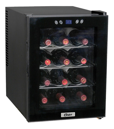 Imagen 4 de 4 de Vinera Digital Oster Ospwcc1203b 12 Botellas