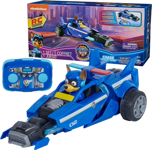 Carro Paw Patrol The Mighty Movie Chase Con Control