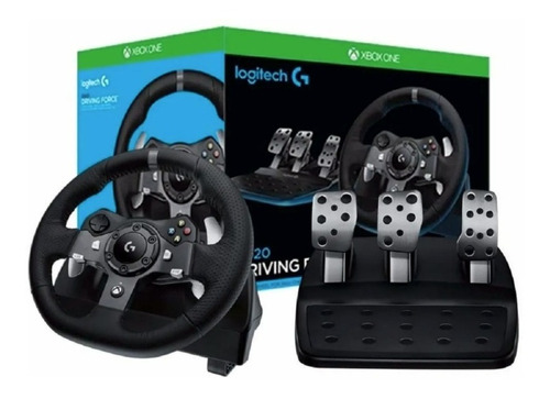 Imagen 7 de 7 de Kit Volante + Pedales G920 Logitech Gamer Xbox One / Pc