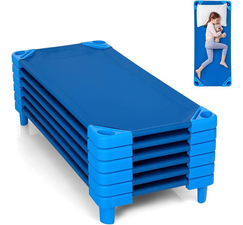 Kotek Stackable Sleeping Daycare Cots For Kids, Portable Tod