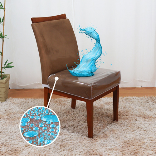 Kit 8 Capa Impermeável Para Assento De Cadeira Cores Cor Cristal G