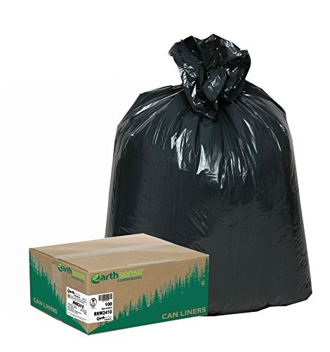 Earthsense Comercial Rnw2410 Can Liner 24x23, 7-10 Gal, 0,85