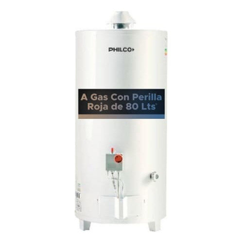 Termotanque A Gas Philco Phtg080b 80lts De Pie