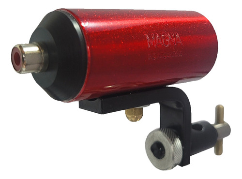Maquina De Tatuar Rotativa Magna Vulkan Rca 12v Motor Mabuch Rojo