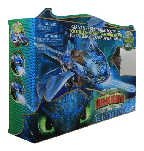 Imagen 4 de 8 de Como Entrenar Dragon Chimuelo Lanza Llama Brilla Oscuridad