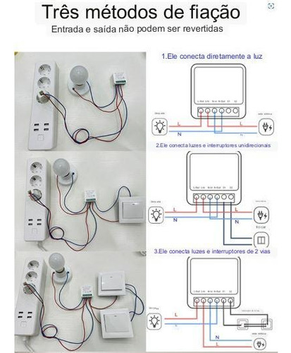 Interruptor Smart Switch Relé Inteligente Wifi 16a Diy Jwcom