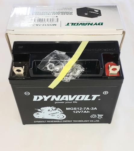 Bateria Dynavolt Gel 12v7-3a Riccia Motos