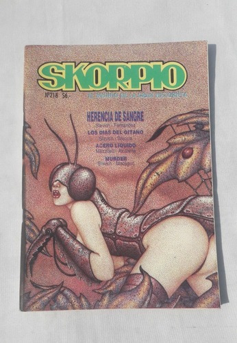 Historieta Revista Comic ** Skorpio ** N° 218