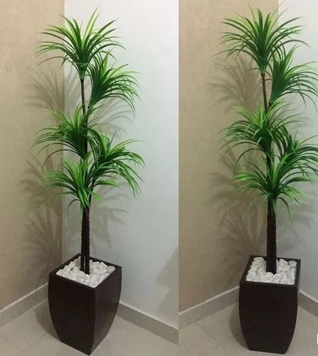 Planta Artificial Yucca Árvore Para Sala 1,60m | Parcelamento sem juros